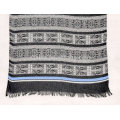 Fashion women 100 cotton stripe scarf